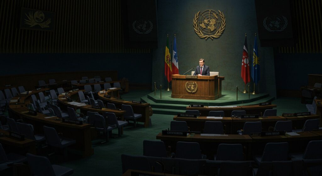 Netanyahou à l’ONU : Discours sous Tension et Sièges Vides