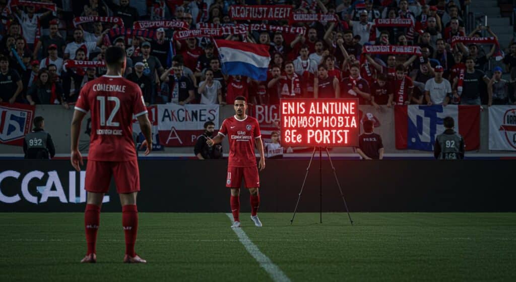 Nice-Paris FC : Chants Homophobes et Match Interrompu