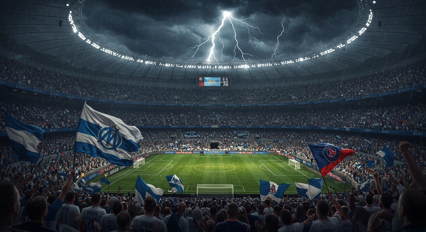 Le clasico OM-PSG est maintenu malgré les risques d’orages à Marseille. La météo pourrait-elle bouleverser ce choc tant attendu ? Découvrez les enjeux !