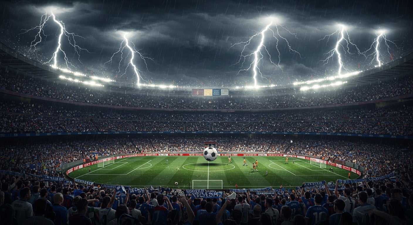 Le clasico OM-PSG menacé par des orages à Marseille. Pluie, grêle et vents forts prévus. Le match sera-t-il reporté ? Découvrez les dernières prévisions météo.