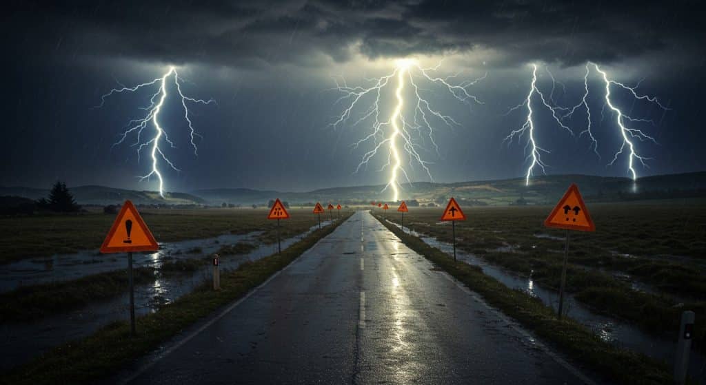 Orages et Inondations : Alerte Orange dans 7 Départements