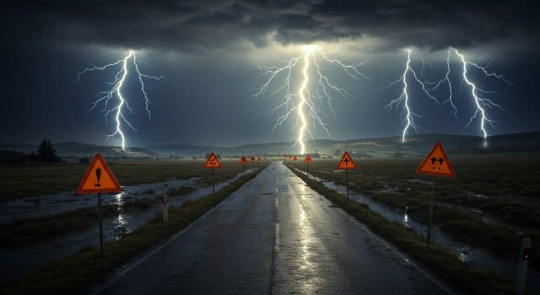 Orages et Inondations : Alerte Orange dans 7 Départements