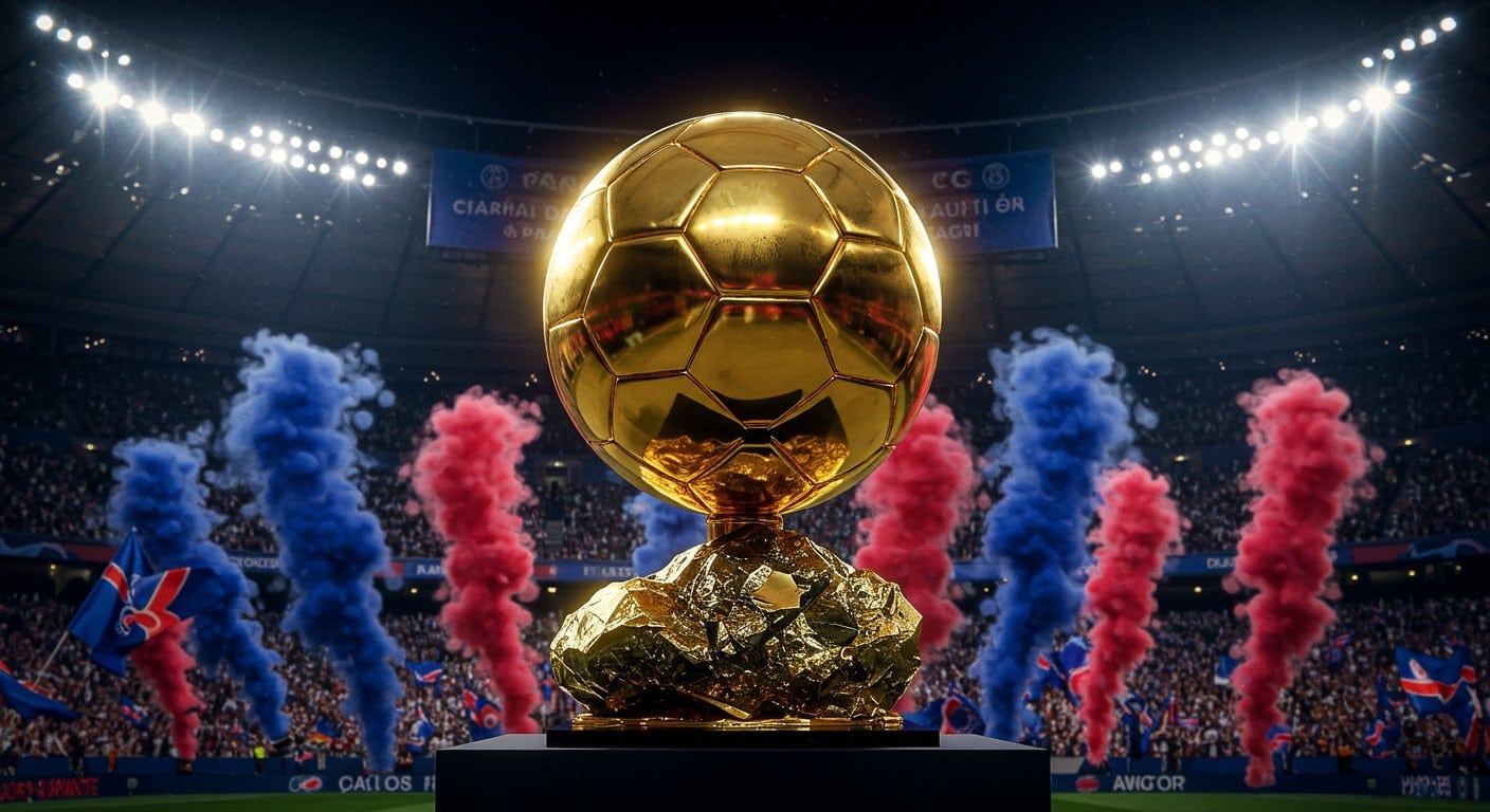 Dembélé, Ballon d’Or 2025, célébré au Parc des Princes avant PSG-Auxerre. Découvrez l’hommage vibrant à la star du foot !