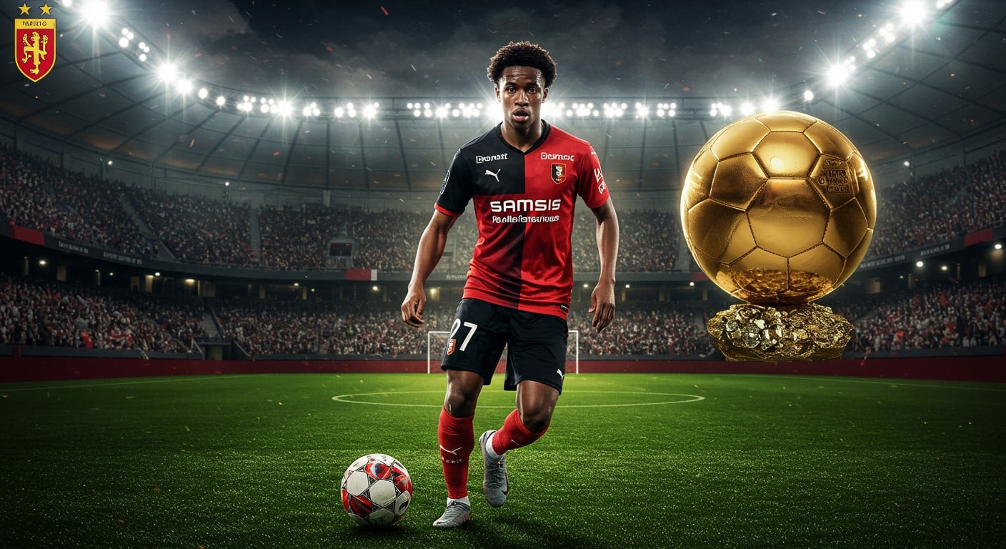 Découvrez l’incroyable parcours d’Ousmane Dembélé, du jeune talent de Rennes au Ballon d’Or 2025. Une histoire de dribbles, de passion et de succès.