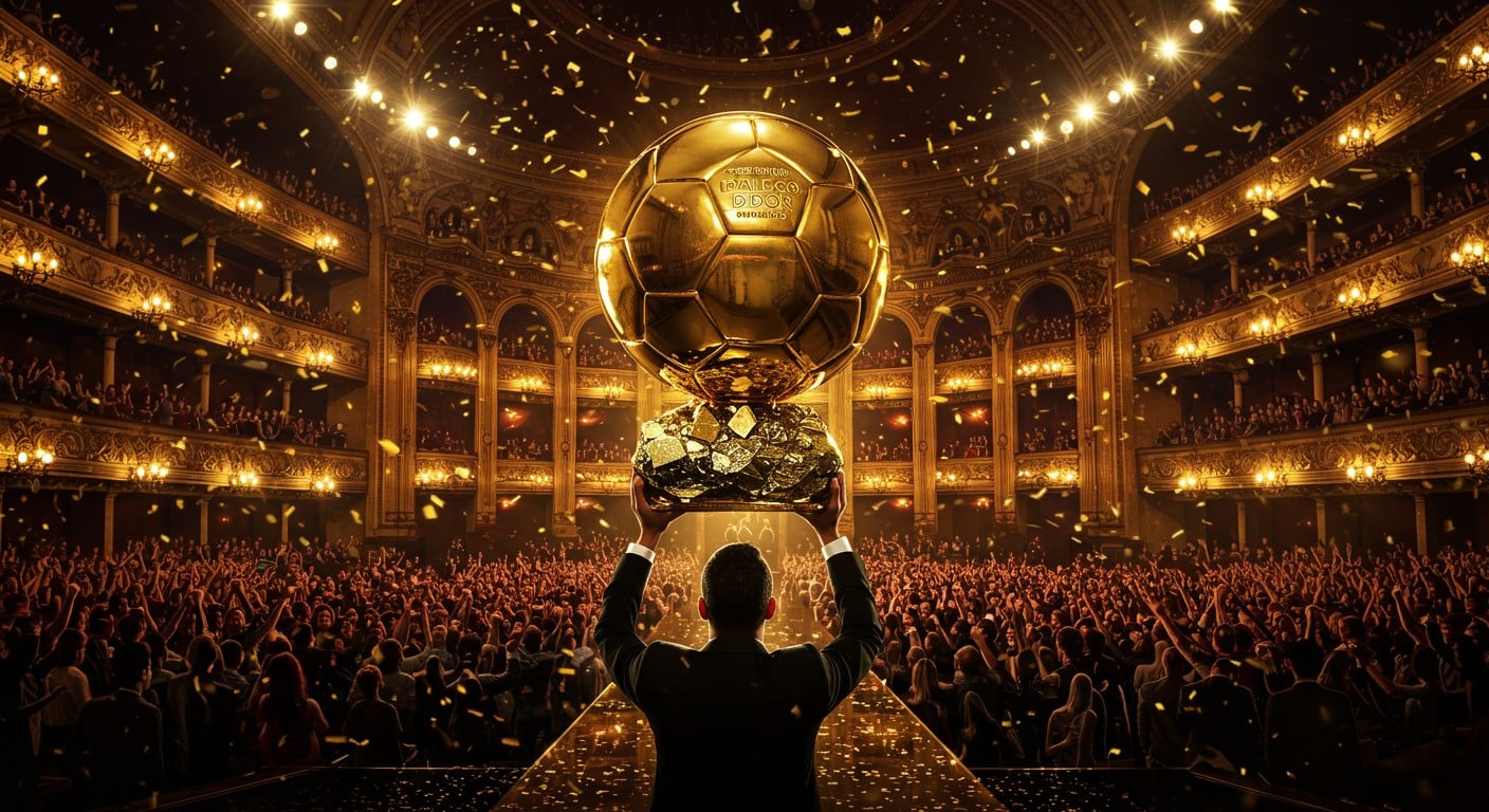 Découvrez les coulisses du triomphe d’Ousmane Dembélé, sacré Ballon d’Or 2025. Une soirée mémorable pour le PSG et le football français !