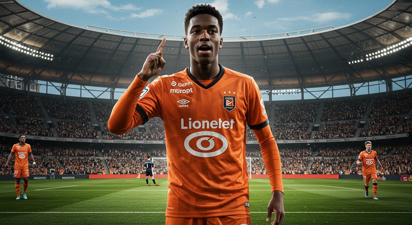 Pablo Pagis brille avec un doublé face à Monaco, menant Lorient à la victoire. Découvrez l’ascension fulgurante de ce talent en Ligue 1 !