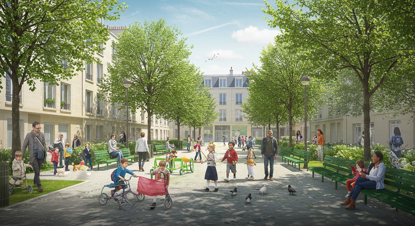 Paris célèbre 300 rues piétonnes près des écoles pour plus de sécurité et de lien social. Découvrez comment ces espaces transforment la ville !