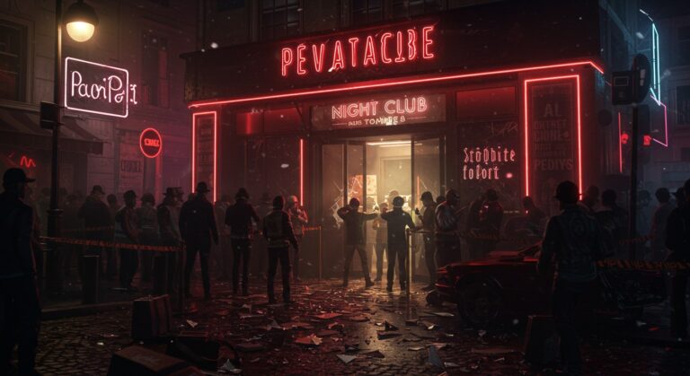 Paris : Bagarre en Boîte de Nuit, Évacuation Chaotique