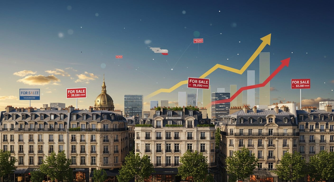 Les prix immobiliers à Paris augmentent de 2,3 % en un an. Découvrez pourquoi le marché rebondit et ce que cela signifie pour les acheteurs.