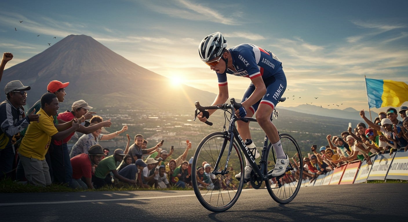 Paul Seixas, 19 ans, impressionne aux Mondiaux 2025 avec une 13e place et une médaille d’argent. Découvrez son parcours épique à Kigali !