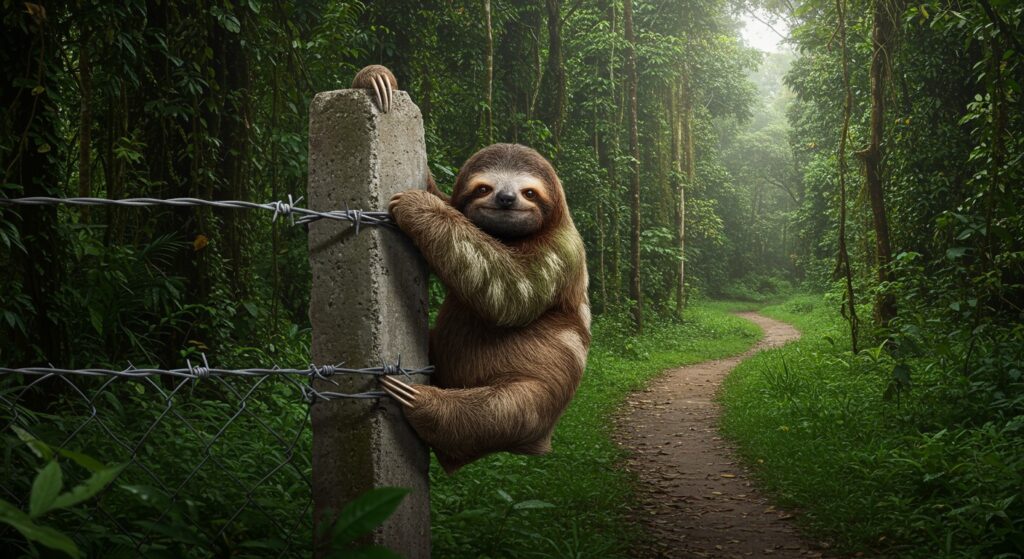 Photo de Paresseux : Un Cliché Français Récompensé en 2025