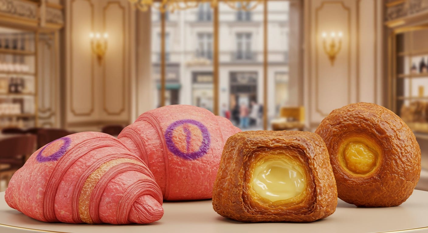 Découvrez la boutique éphémère de Pierre Hermé à Paris, dédiée aux viennoiseries : croissant Ispahan, Kouign-amann et plus. Jusqu’au 2 octobre !