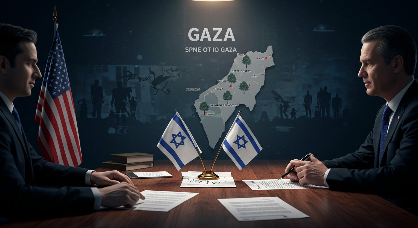 Découvrez le plan en 20 points négocié par Trump et Netanyahou pour Gaza : retour des otages, retrait israélien, désarmement du Hamas. Analyse sérieuse et enjeux pour le Moyen-Orient. Cliquez pour en savoir plus !