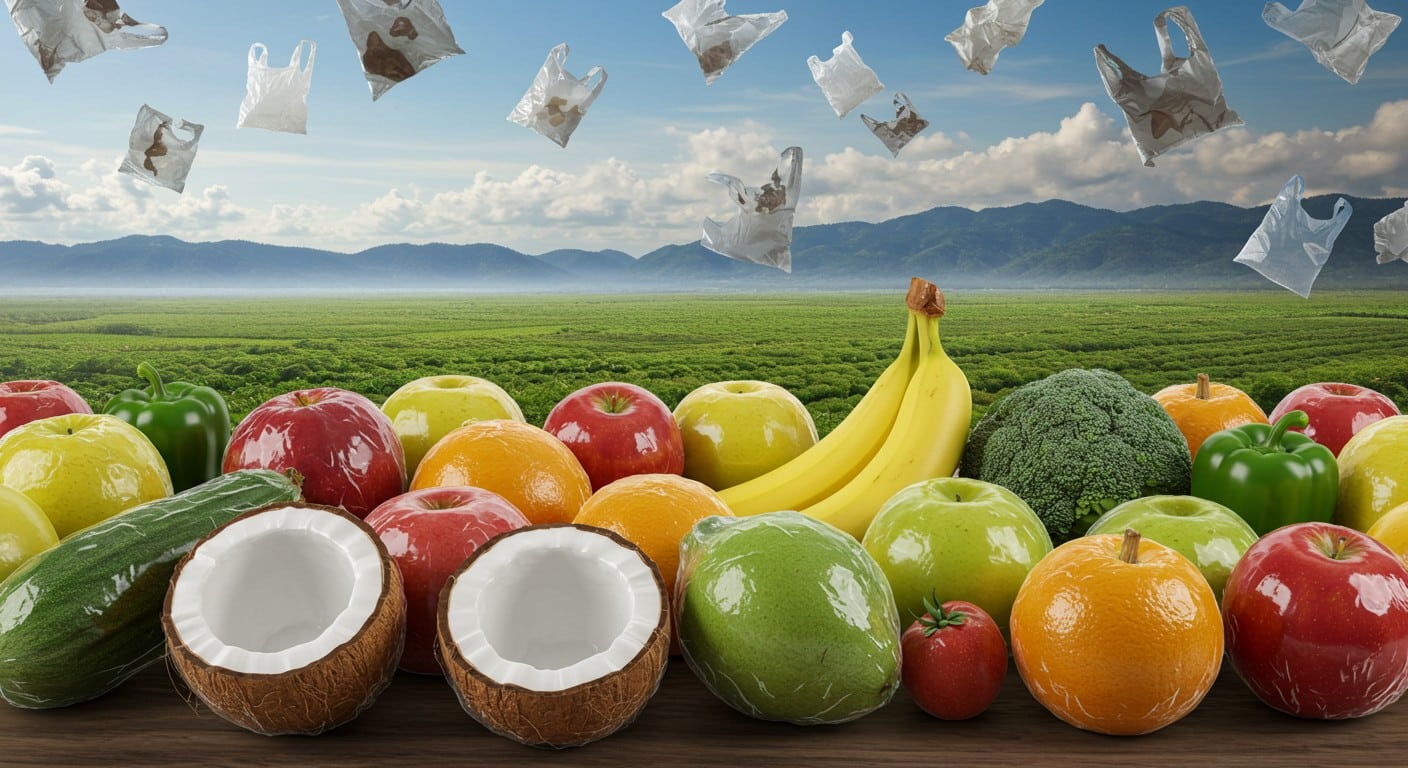 Pourquoi le plastique revient-il sur nos fruits et légumes ? Découvrez les enjeux environnementaux et pratiques de ce retour controversé en France.