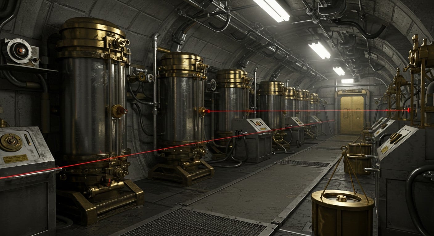 Découvrez le bunker parisien qui protège nos unités de mesure comme le kilogramme ou le mètre. Un lieu fascinant où science et précision se rencontrent !