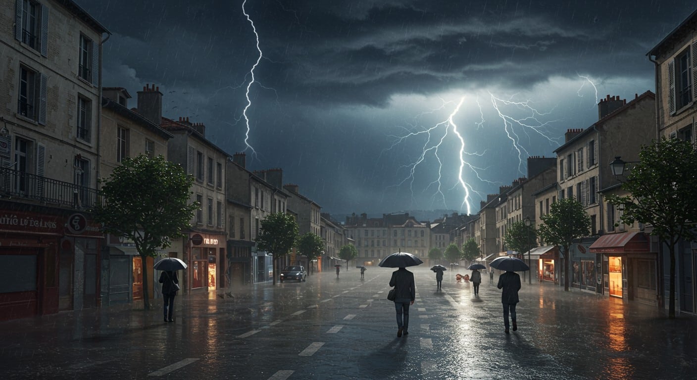 Vigilance orange pour pluie et inondations dans le Sud-Est ce dimanche. Orages, grêle et risques : découvrez les prévisions et impacts !