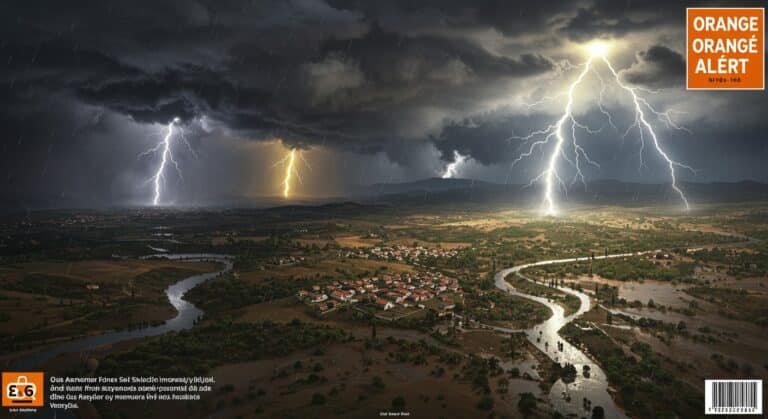 Pluie et Orages : Alerte Orange dans le Sud de la France