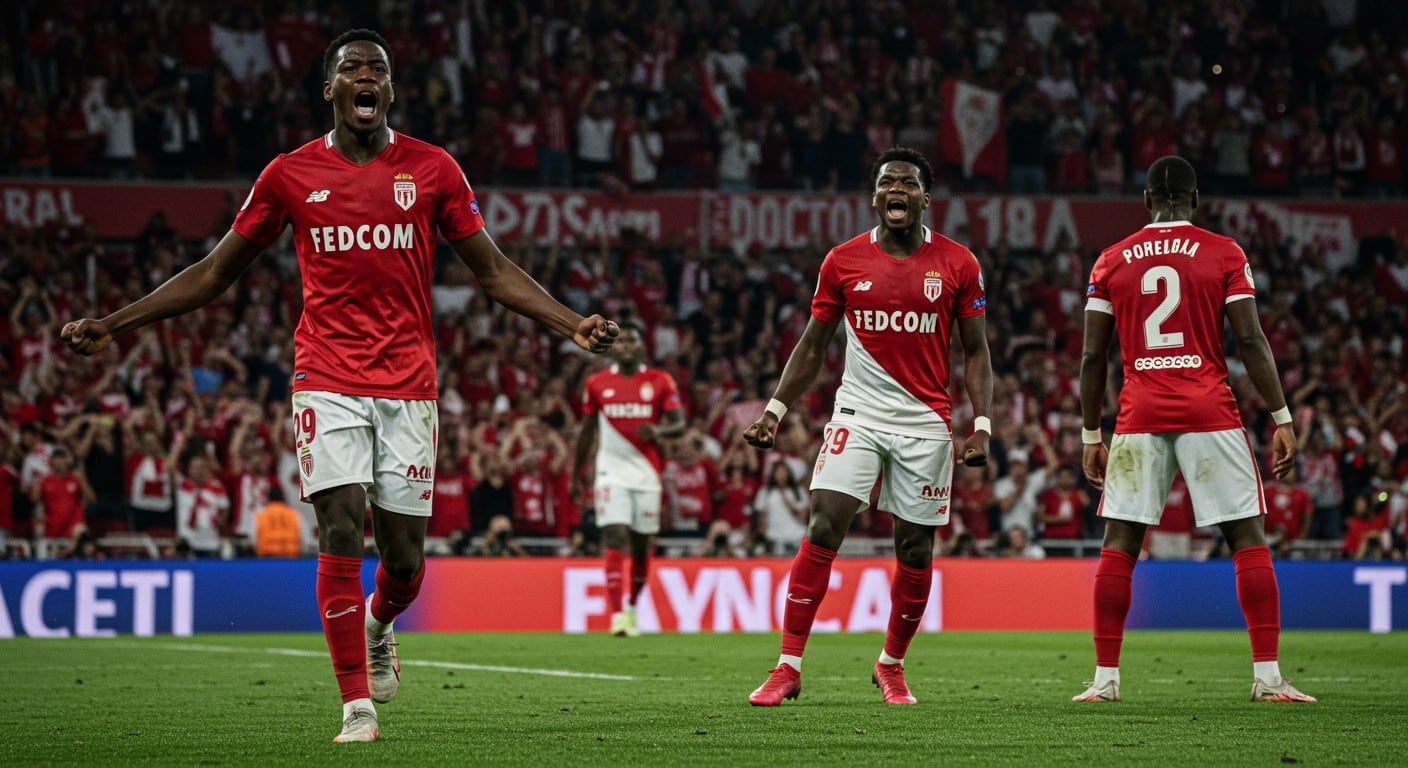 Ansu Fati éblouit avec un doublé pour Monaco, prédit par Pogba. Découvrez comment ce duo enflamme la Ligue 1 lors du match contre Metz !