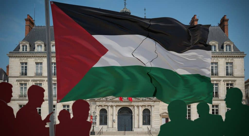 Polémique au PS : Drapeau Palestinien et Unité Fragilisée
