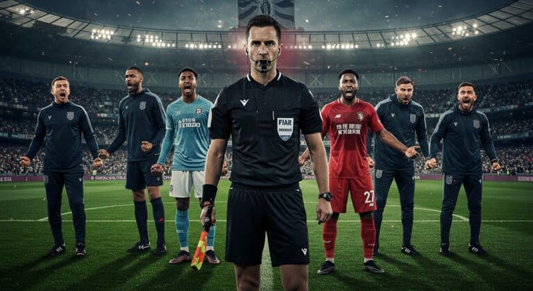 Pourquoi l’Arbitre Est Toujours le Bouc Émissaire du Foot ?