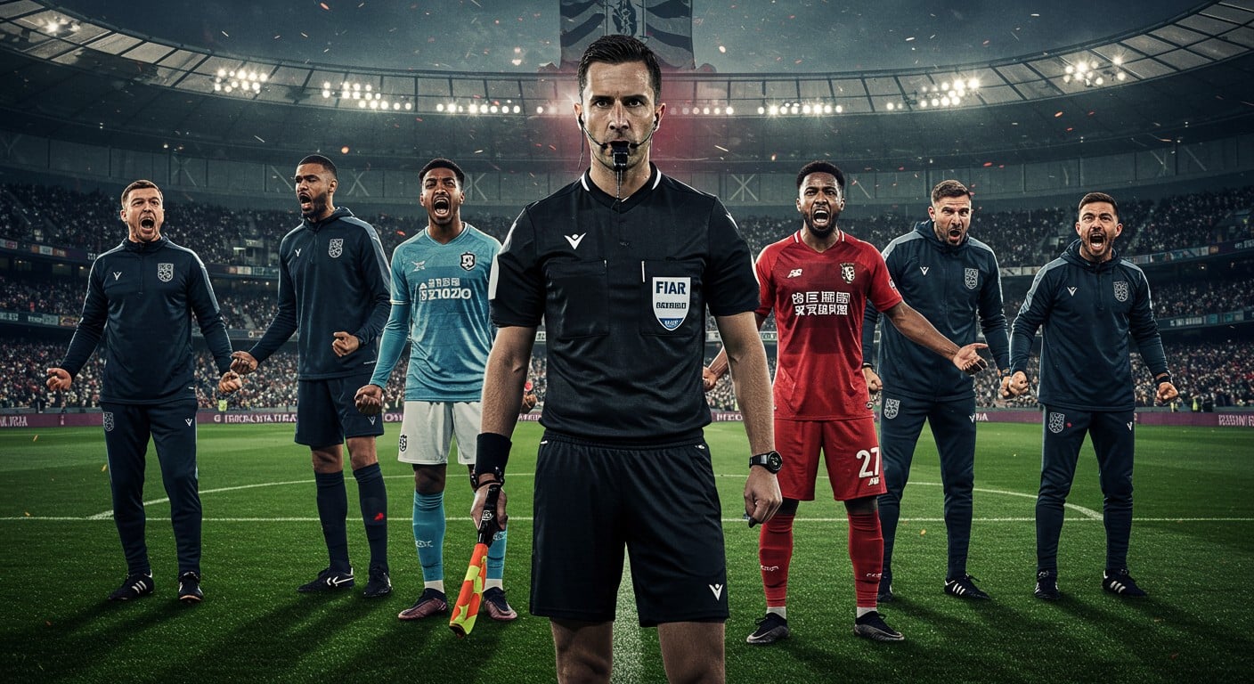 Pourquoi les erreurs d’arbitrage font-elles plus parler que celles des joueurs ou coachs ? Découvrez les raisons et impacts dans le football moderne.