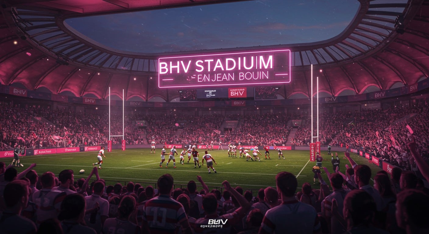 Le Stade Français pourrait jouer au BHV Stadium - Jean Bouin. Découvrez les raisons de ce naming et son impact sur le rugby parisien.