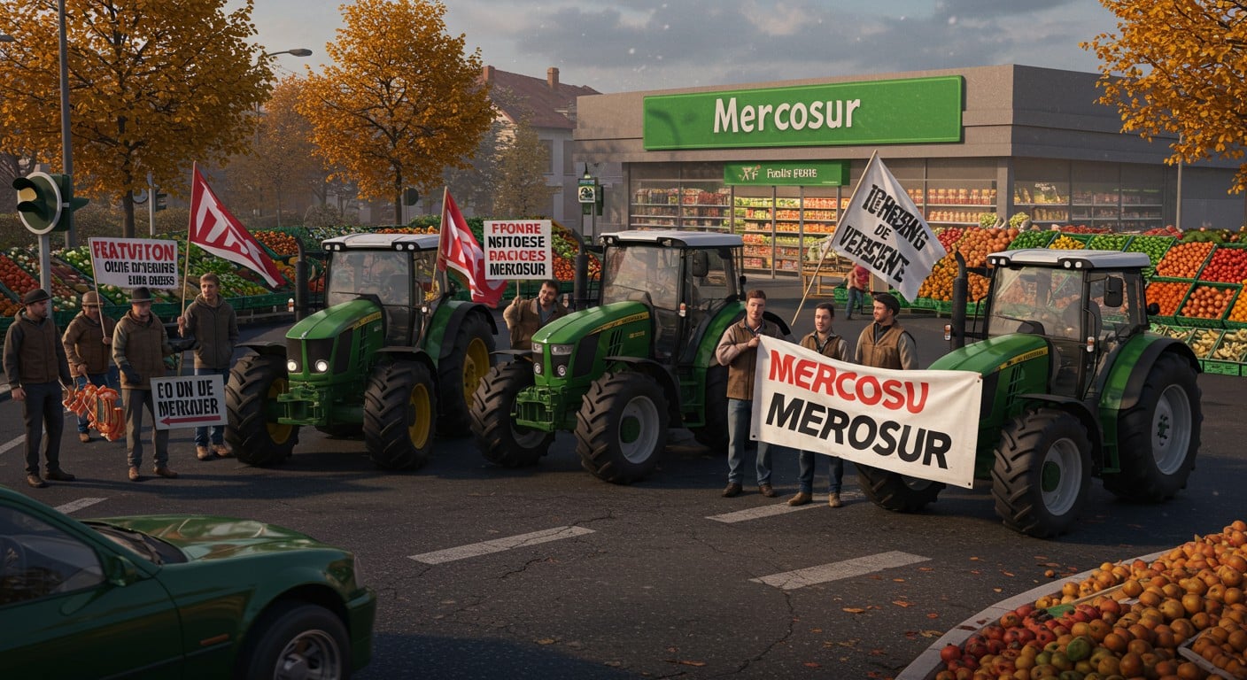 Agriculteurs en colère : mobilisations contre le Mercosur et les importations. Découvrez pourquoi ils manifestent et ce qui est en jeu !