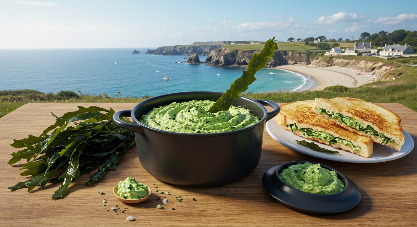 Découvrez le tarama aux algues, une innovation végétarienne du Finistère. Sans poisson, savoureux, écoresponsable : plongez dans cette révolution culinaire !