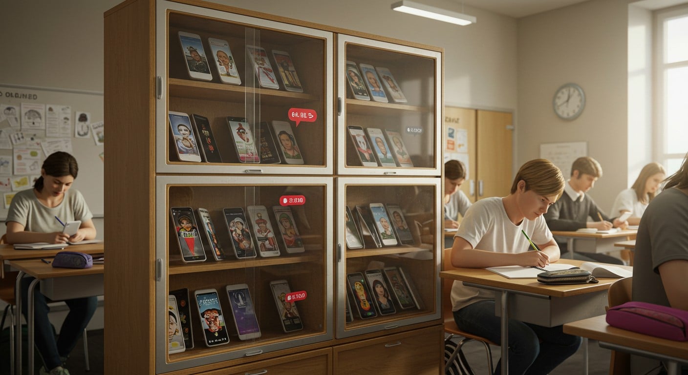 Le lycée impose l’interdiction des smartphones en classe. Découvrez comment élèves et profs s’adaptent à cette mesure pour booster la concentration !