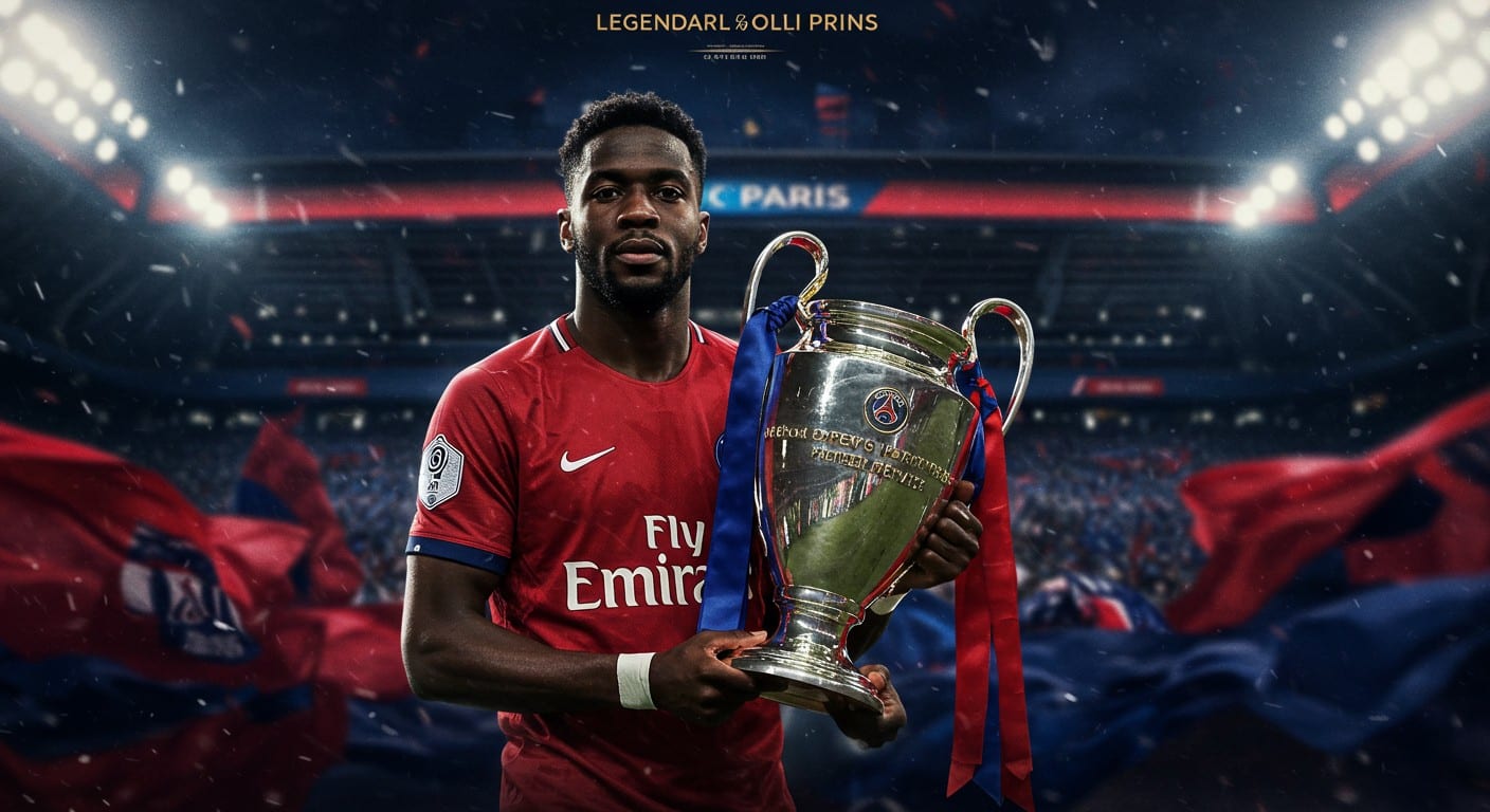 Presnel Kimpembe quitte le PSG après 20 ans. Découvrez son parcours, ses triomphes et les raisons de son départ vers le Qatar. Une légende parisienne s’en va.