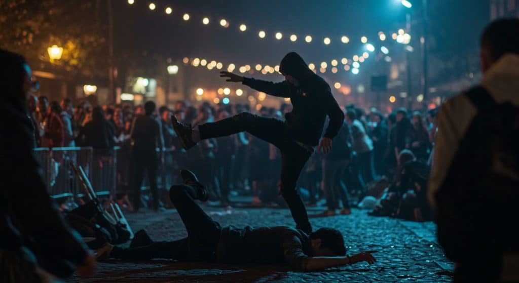 Prison Ferme pour Agression Violente Fête Musique Paris