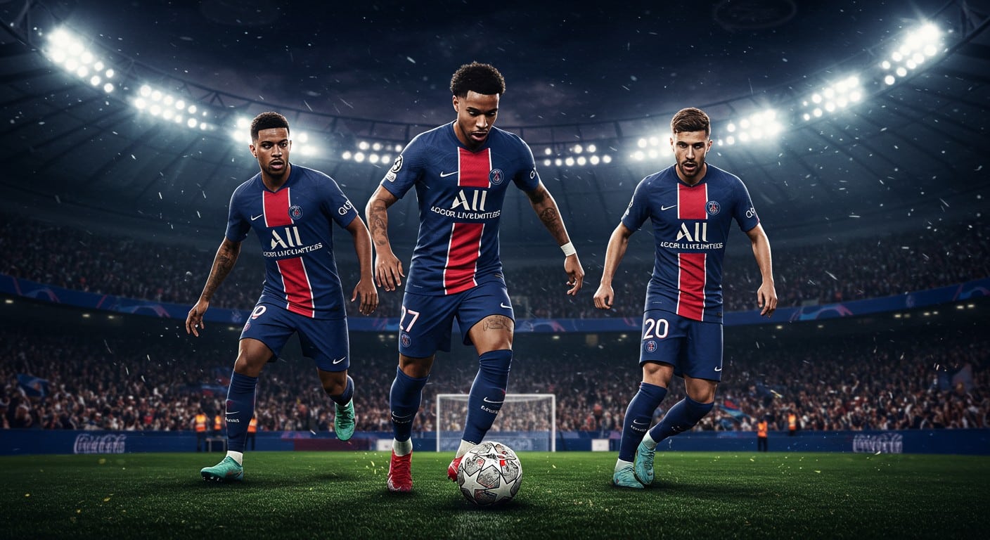 Le PSG lance sa Ligue des champions avec Barcola, Mayulu et Kvaratskhelia en attaque. Découvrez les clés du match contre Atalanta et les surprises de Luis Enrique !