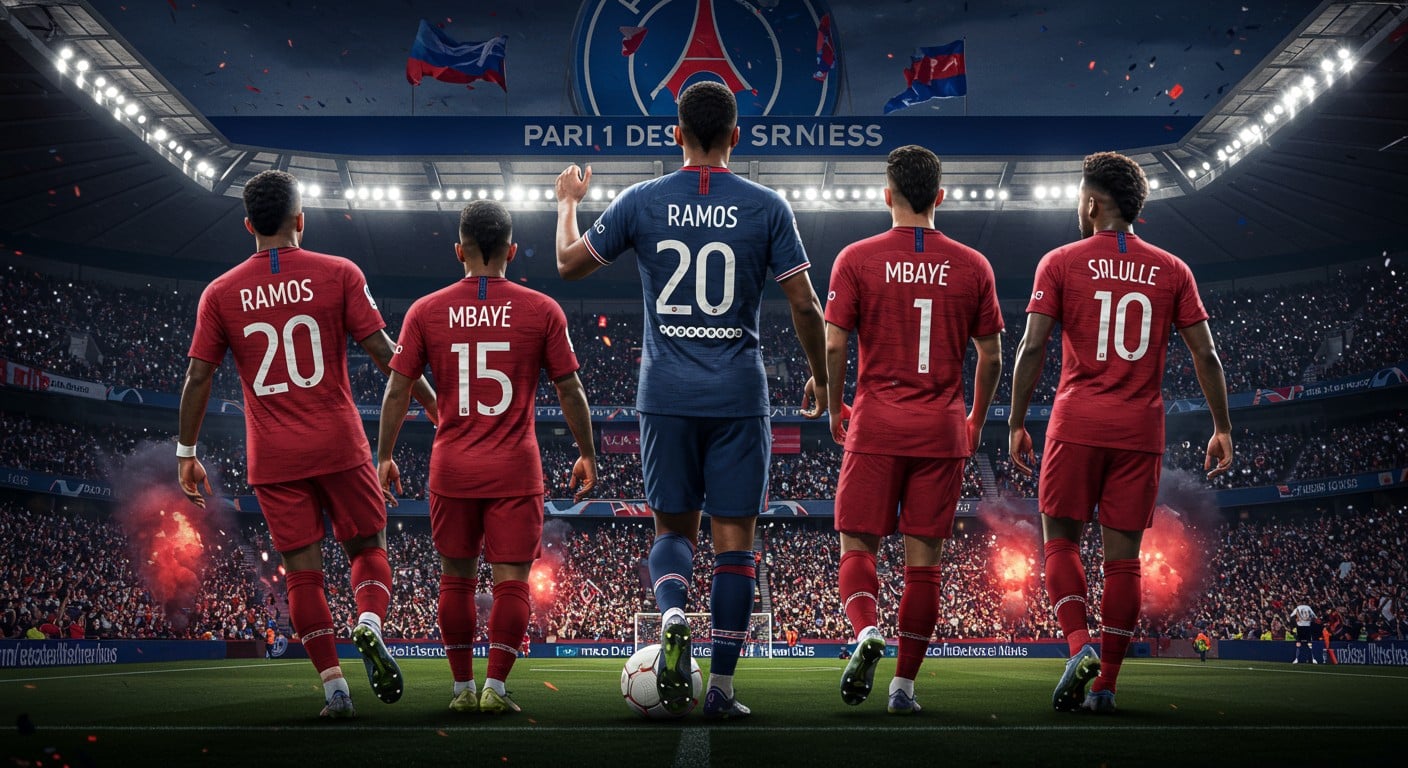 PSG face à Auxerre : découvrez la compo officielle avec Ramos, Mbaye et Kvaratskhelia. Une attaque remaniée pour préparer Barcelone. Analyse et enjeux !
