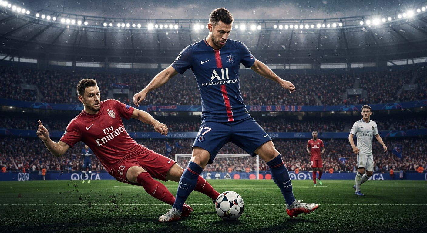 Le PSG triomphe face à Bergame grâce au slalom magique de Kvaratskhelia. Découvrez l’analyse du match et les clés de cette victoire en Ligue des Champions !