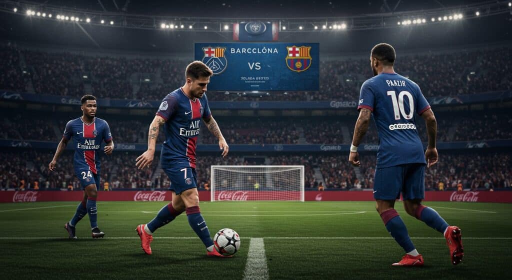 PSG Face à Auxerre : Inquiétudes Avant Barcelone