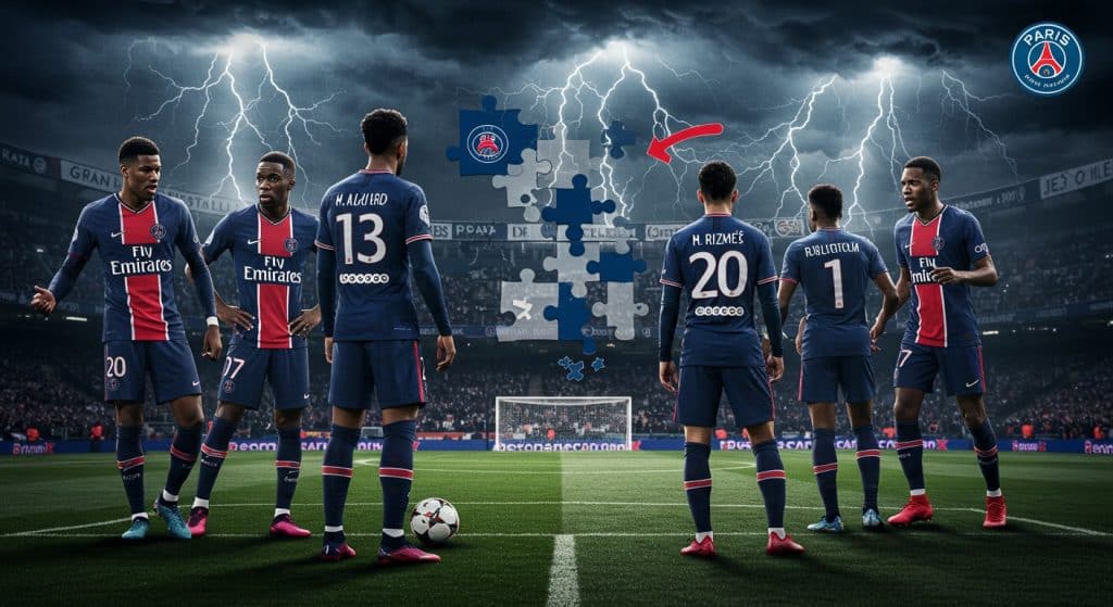 PSG Gère Absences Attaque Dembélé Doué