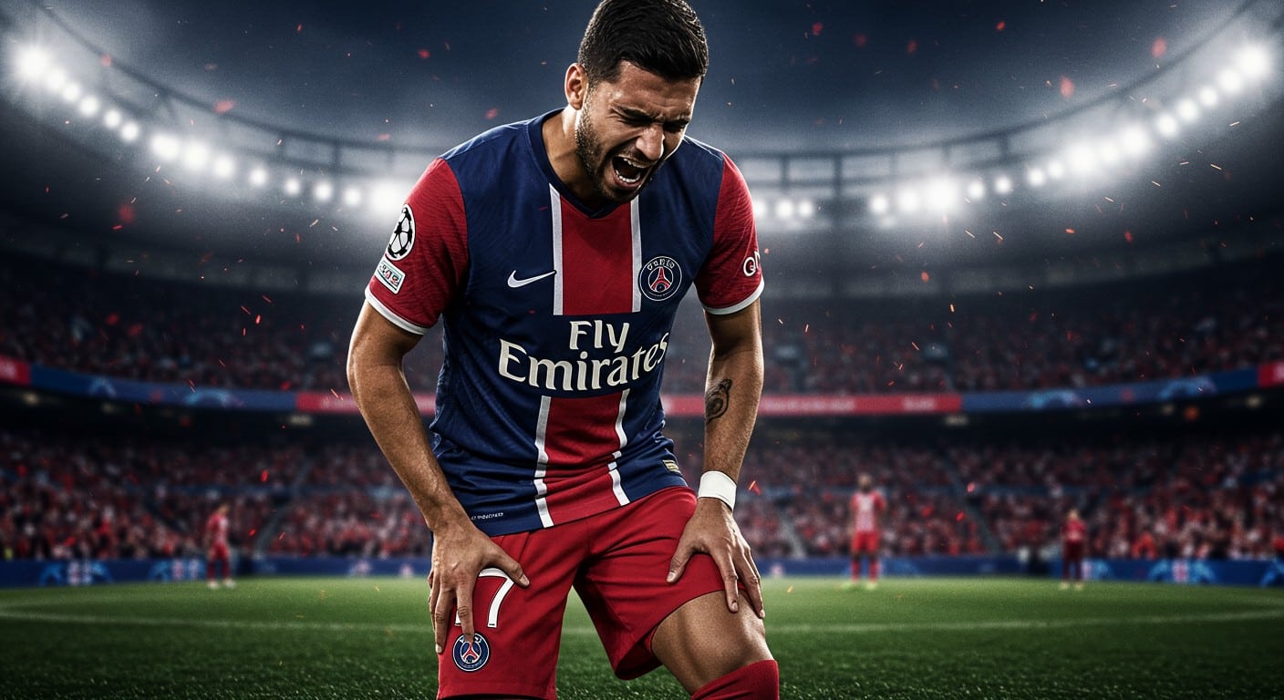 João Neves blessé face à Atalanta : le PSG retient son souffle avant le choc contre l’OM. Examens en cours, quelles conséquences pour la Ligue 1 ?