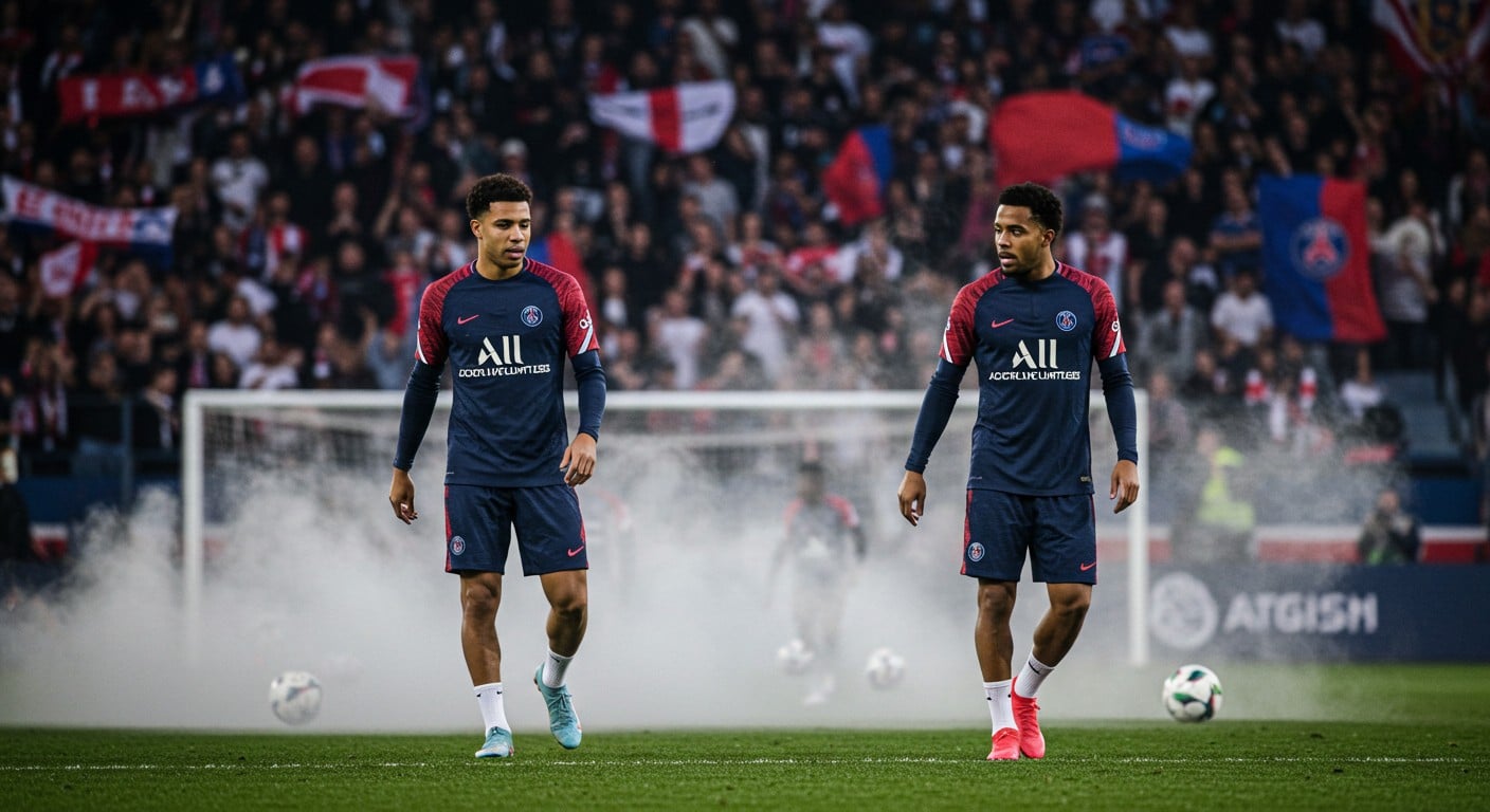 PSG : Découvrez les dernières nouvelles sur le retour des joueurs blessés comme Barcola, Neves et Dembélé avant le choc contre Barcelone.