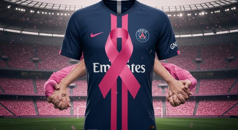 PSG S’Engage pour Octobre Rose : Un Maillot Solidaire