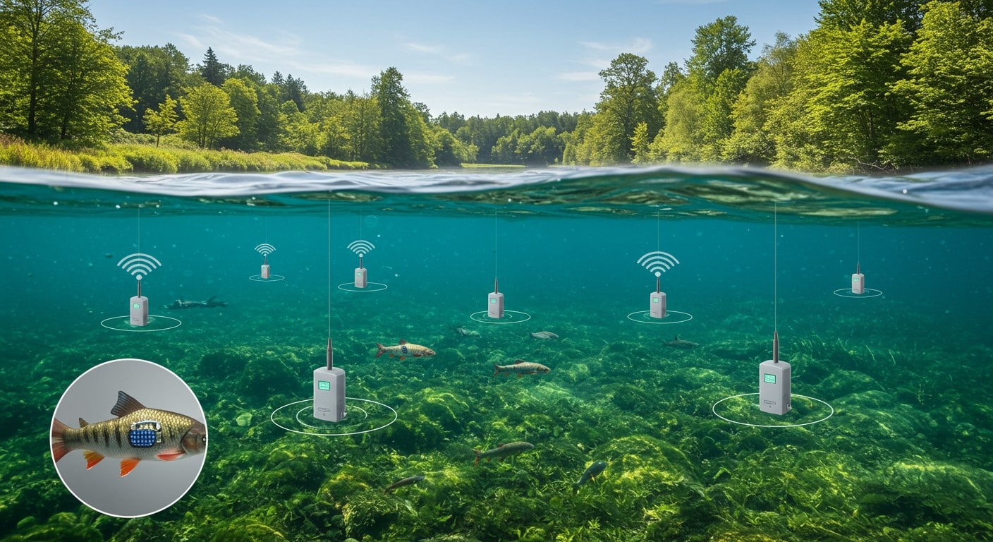 Des puces traquent les poissons du Loing pour étudier leur migration. Découvrez comment la technologie aide à restaurer l’écosystème de cette rivière !