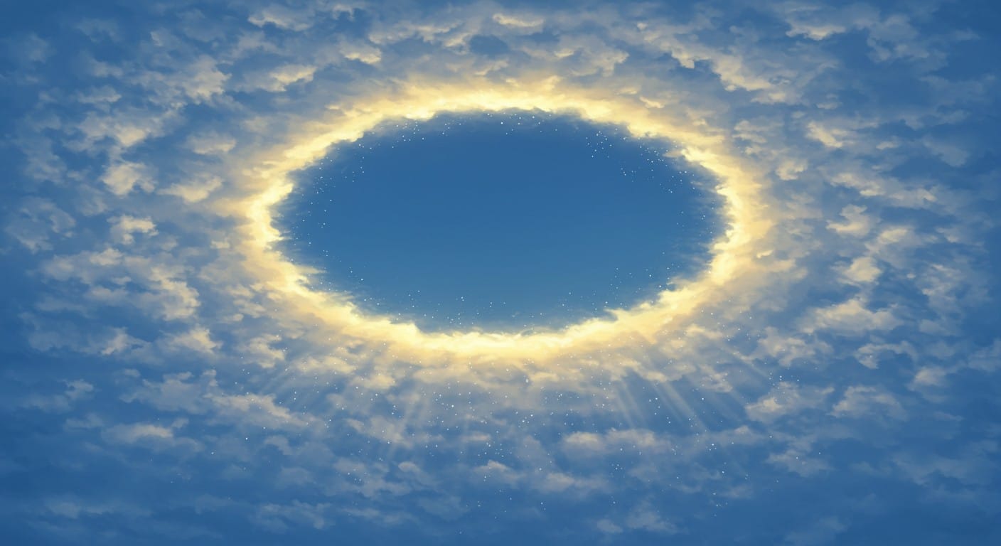 Un trou spectaculaire dans les nuages a captivé la Provence. Découvrez le phénomène météo rare du cavum, son origine et pourquoi il fascine autant !