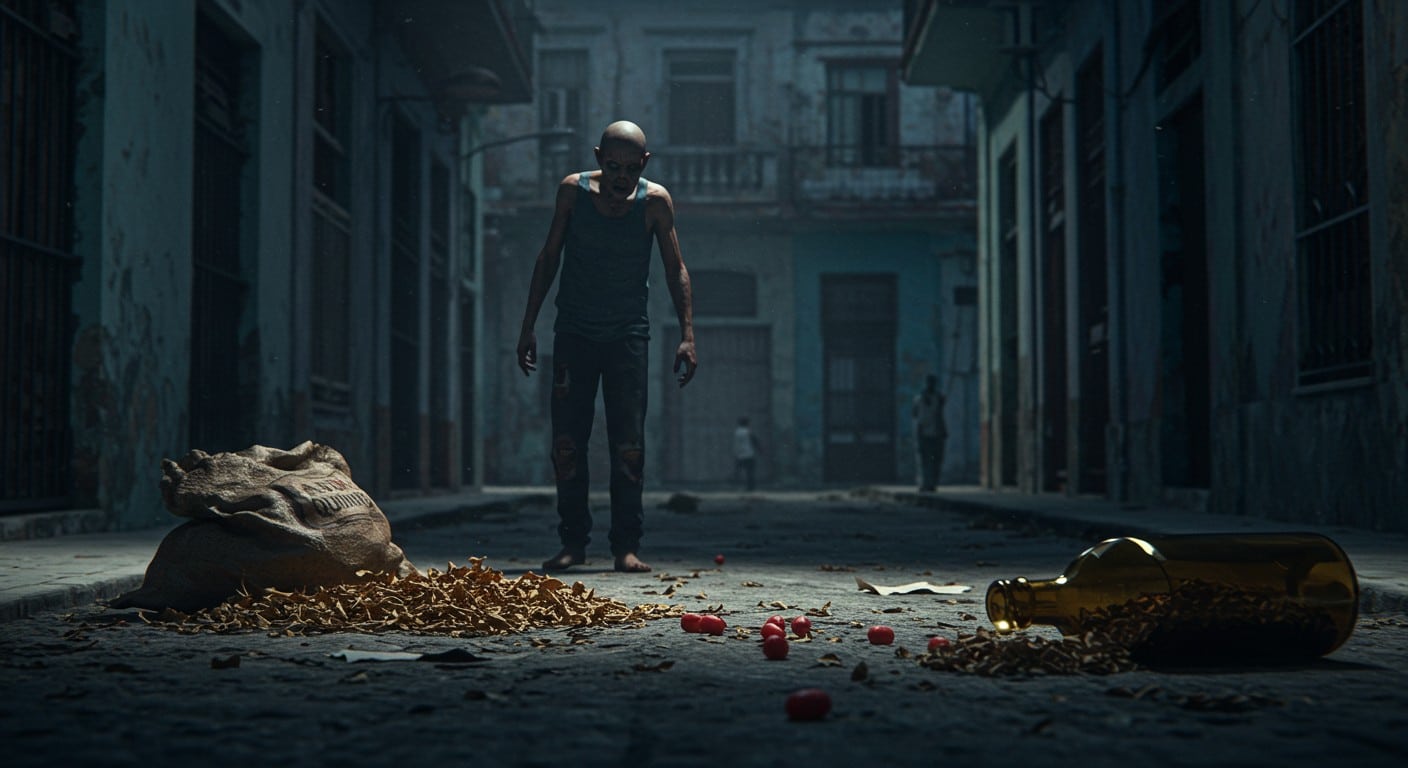 Le "quimico", drogue synthétique à bas coût, transforme des Cubains en zombies. Découvrez ses dangers, ses origines et les réponses des autorités.