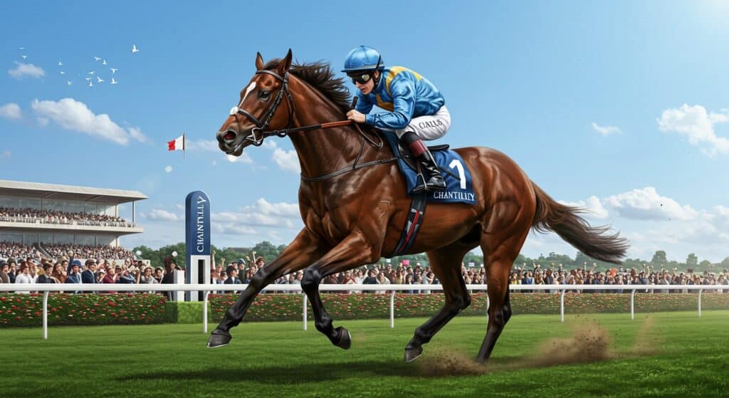 Quinté à Chantilly : La Ceiba Triomphe avec Panache