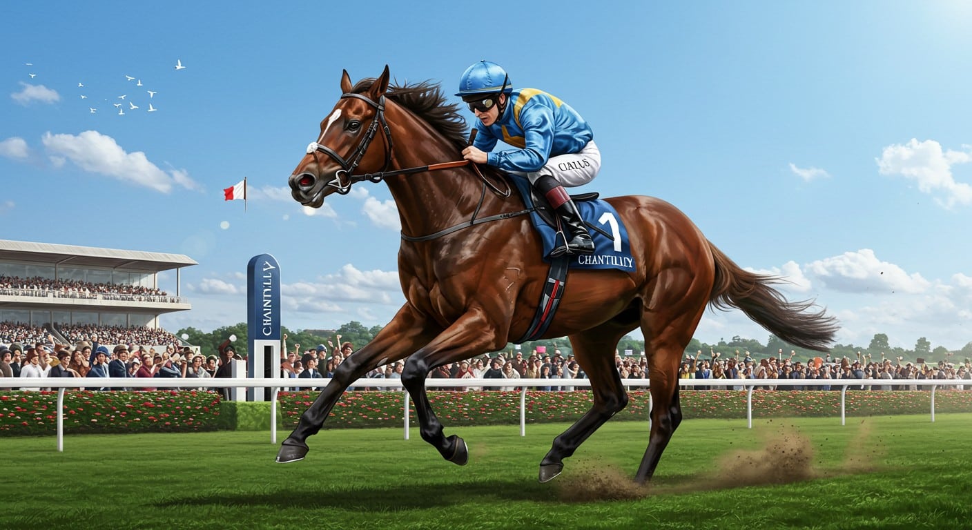 La Ceiba domine le quinté à Chantilly, menée par Cristian Demuro. Découvrez les coulisses de cette victoire éclatante et son impact !