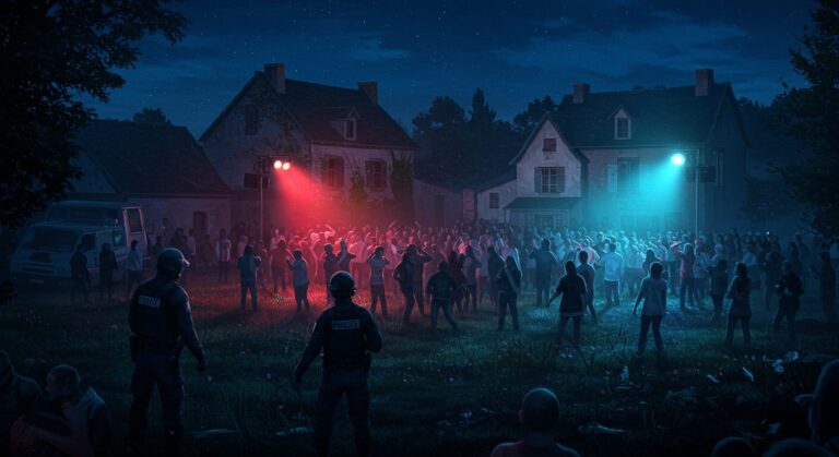 Rave-Party en Essonne : Gendarmes et Sécurité en Action