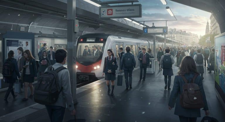Rennes : Des Lycées Réorganisent Leurs Horaires Pour Fluidifier Le Métro