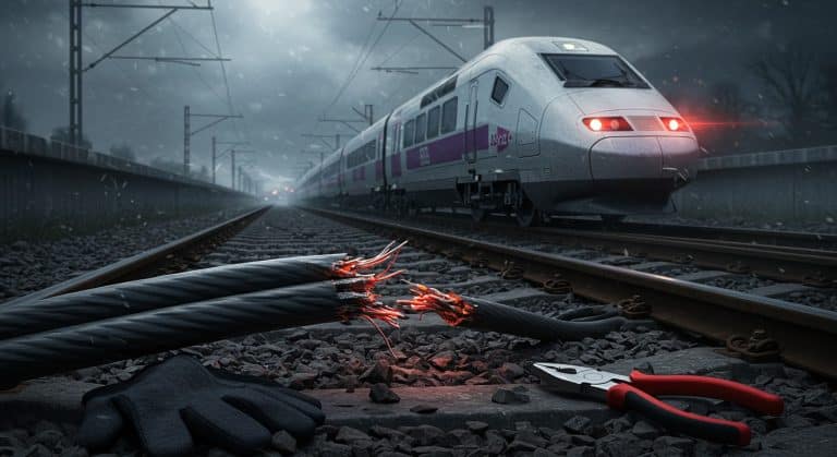 Retards TGV Sud-Est : Vol de Câbles Perturbe le Trafic