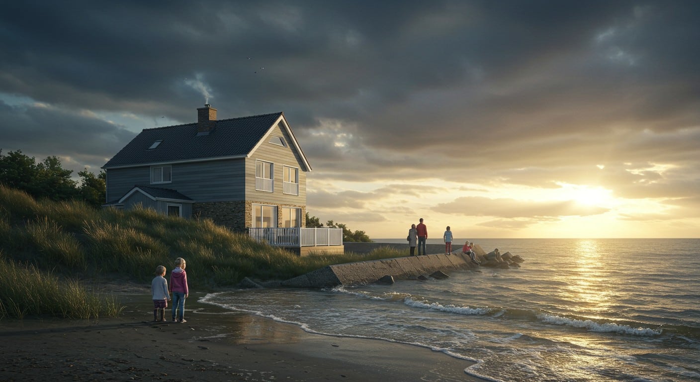 À Dunkerque, le risque de submersion n’arrête pas les acheteurs immobiliers. Découvrez pourquoi la vue sur mer l’emporte sur les craintes climatiques.