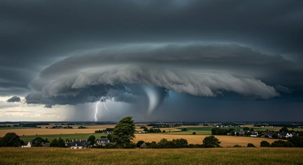 Risque de Tornades : Normandie, Île-de-France, Hauts-de-France