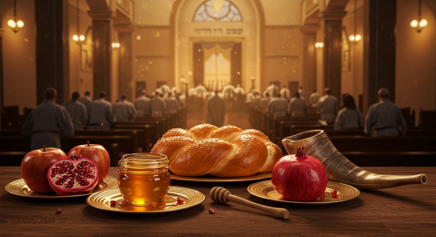 Découvrez Roch Hachana 2025, la fête juive du Nouvel An : traditions, introspection et repas festifs pour l’année 5786. Plongez dans ses rituels uniques !
